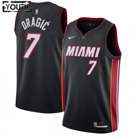 Kinder NBA Miami Heat Trikot Goran Dragic 7 Nike 2020-2021 Icon Edition Swingman